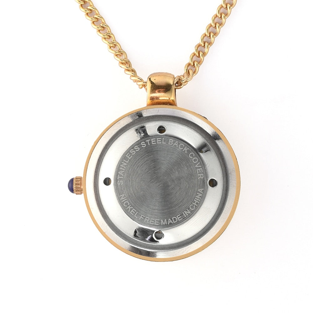 Montre collier or parlante