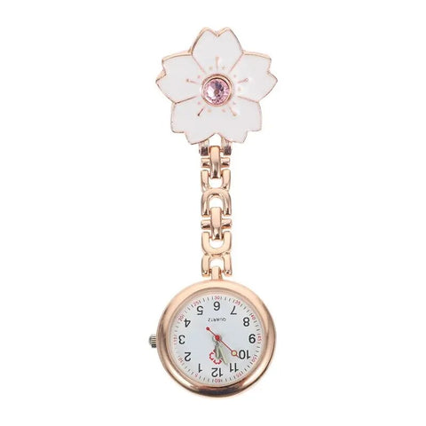 Lot 10 Montres Infirmière Tiga-Med – Quartz, étuis Silicone Interchangeables + Broches, Coloré