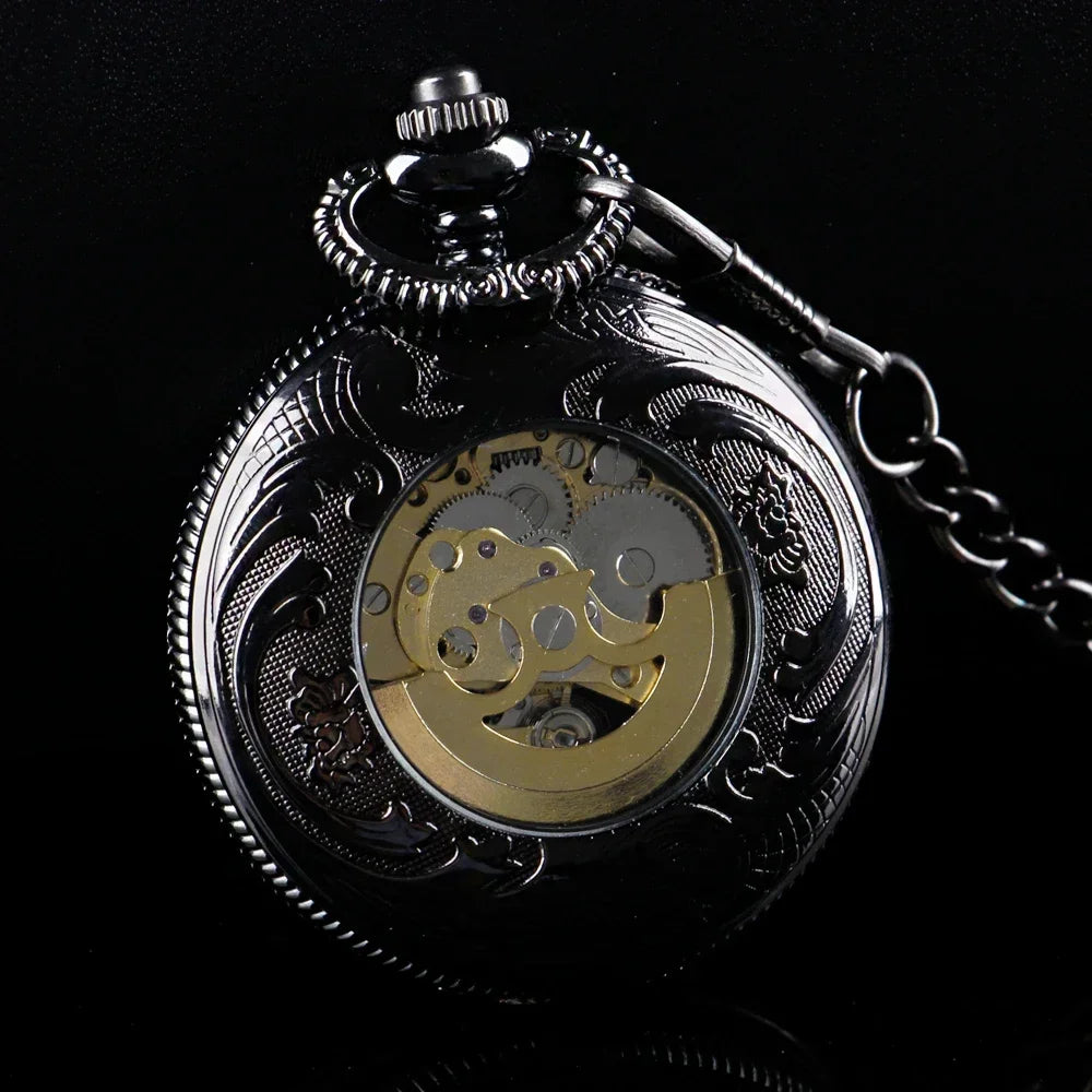 Montre à gousset mécanique Dark Tentation Oriental Mystic - montre-de-poche-gousset