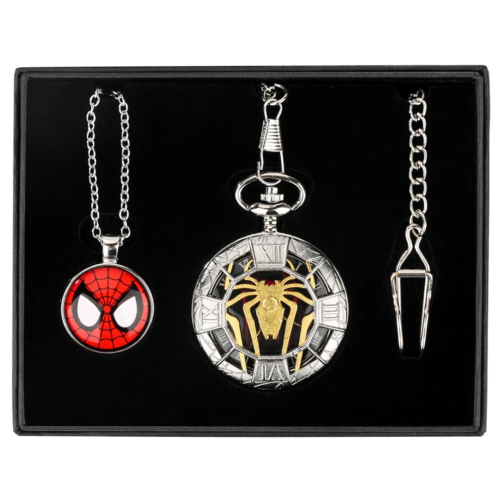 Montre à gousset quartz Marvel Spider Man