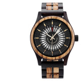 Montres en bois pour hommes à quartz Chronographe - montre-de-poche-gousset