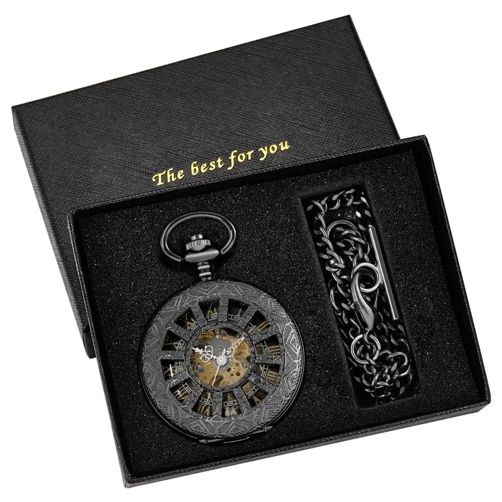 Montre a gousset mécanique Radioactive Diamond