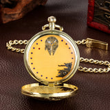 Montre de poche quartz steampunk musicale