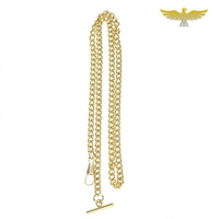 Chaine montre à gousset Albert-T or