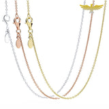 Chaine collier or pour montre à gousset - montre-de-poche-gousset - anneau, chaine collier, or