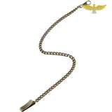 Chaine montre gousset à clip or - montre-de-poche-gousset - ceinture, gilet, or, pantalon, pince, veste