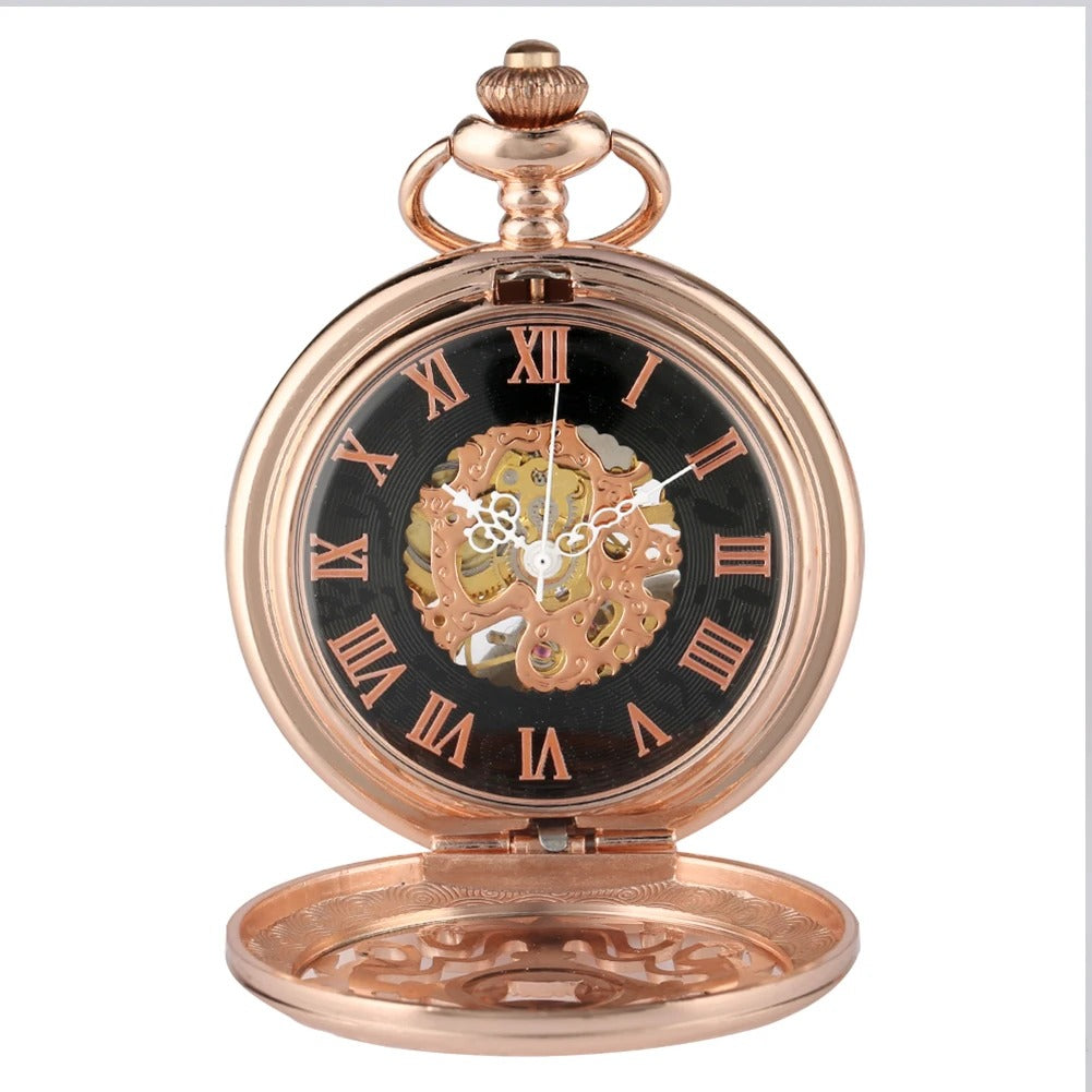 Montre à gousset mécanique Or rose Oriental Mystic