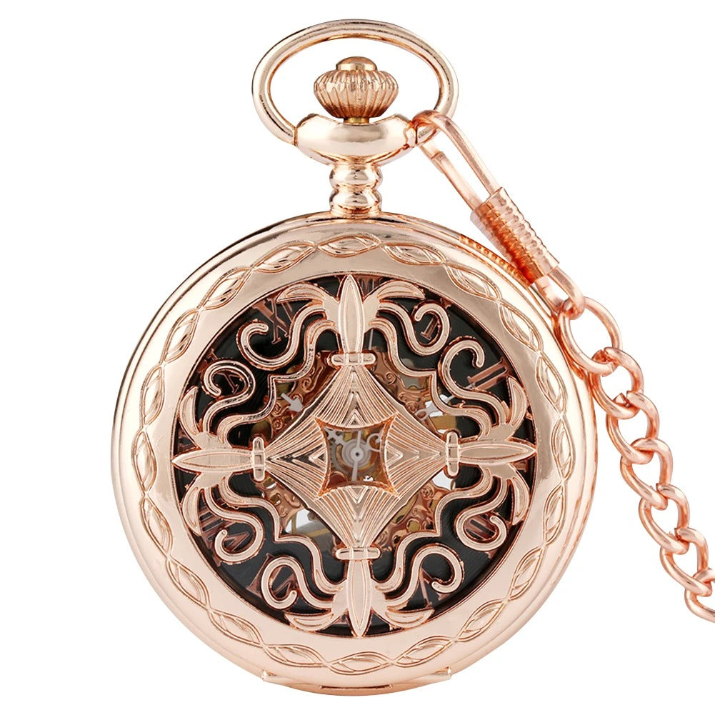 Montre à gousset mécanique Or rose Oriental Mystic