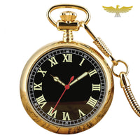 Montre à gousset automatique lumineuse Or