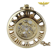 Montre à gousset mécanique Gold Roman