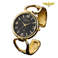 Montre bracelet manchette femme