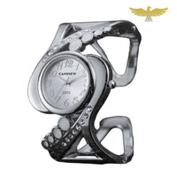 Montre bracelet argent pierres précieuses