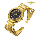Montre bracelet quartz - montre-de-poche-gousset - acier, blanc, femme, montre bracelet, or, quartz