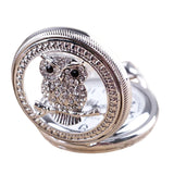 Montre collier or rose Pretty Owls