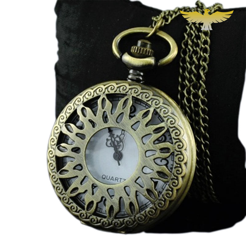 Montre collier vintage Roi Soleil