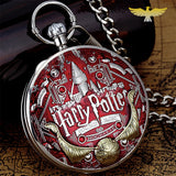 Montre à gousset musicale quartz Harry Potter - montre-de-poche-gousset - cadran-ouvert, cinema, moderne, musique, open-face, quartz