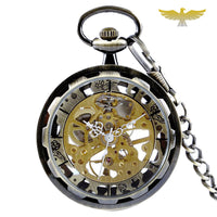 Montre a gousset squelette