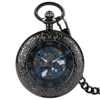 Montre de poche mécanique Blue Machine Dreamer
