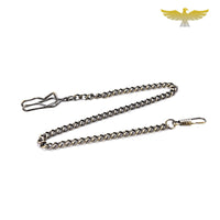 Chaine montre à gousset glissière de ceinture bronze