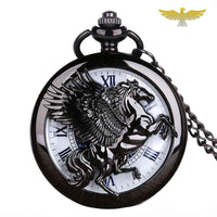 MONTRE DE POCHE GOUSSET FANTAISIE PÉGASE