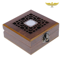 Boite montre à gousset en bois