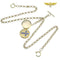 Chaine double Albert-T luxe et insigne Or