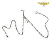 Chaîne montre a gousset bronze double Albert-T