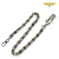 CHAINE POUR MONTRE GOUSSET EN ACIER