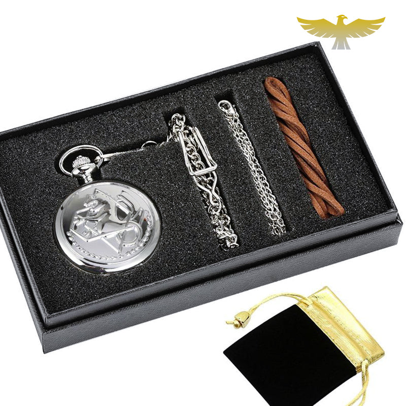 Coffret cadeau Montre à gousset Full Metal Alchemist