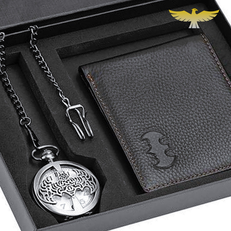 Coffret montre à gousset Batman