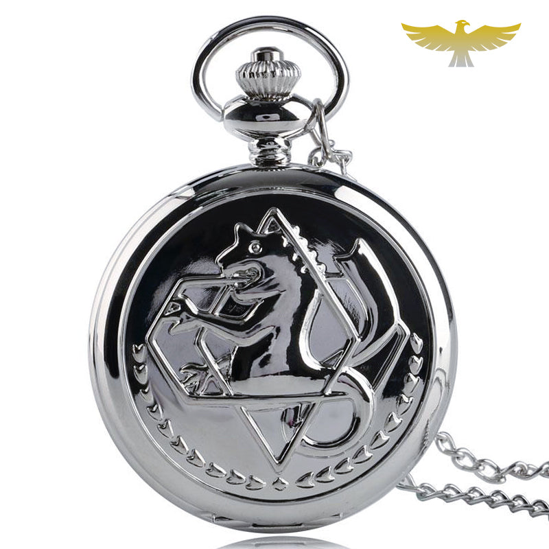 Coffret montre à gousset FullMetal Achemist + pendentif