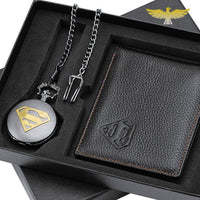 Coffret montre à gousset superman