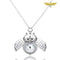 COLLIER MONTRE HIBOU Blanc