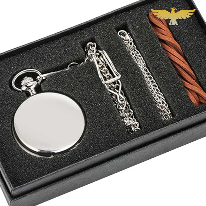 Coffret montre à gousset quartz