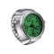 Bague bracelet montre violet Vert