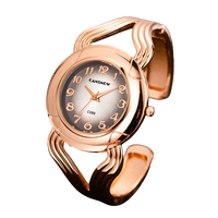 Montre bracelet chic or rose