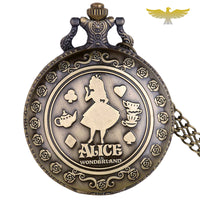 Montre a gousset alice in wonderland