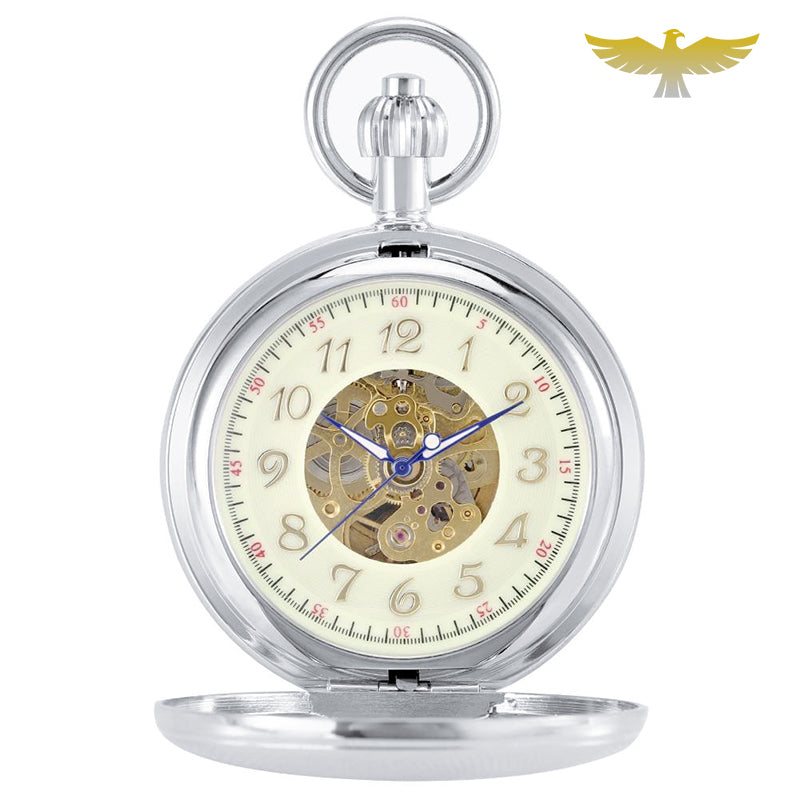 Montre à gousset argent automatique Blason d'Honneur