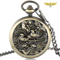 Montre à gousset automatique Eden Paradise