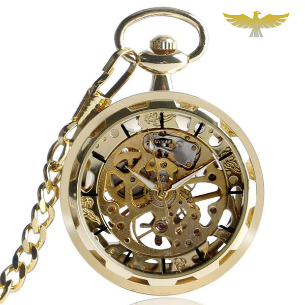 Mécanisme Apparent Montre Avec Complication Montre A Gousset Avec