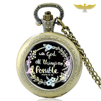 Montre à gousset bible