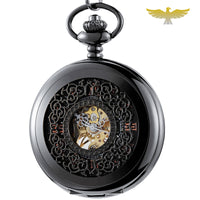 Montre à gousset black hollow