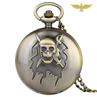 Montre à gousset bronze pirate