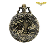 Montre à gousset collier Bronze Eden