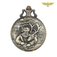 Montre à gousset collier Père Noël