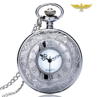 Montre à gousset demi chasseur quartz