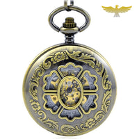 Montre à gousset double clapets mécanique vintage