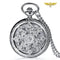 Montre a gousset fleur pour femme Argent