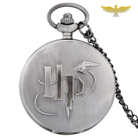 Montre à gousset Harry Potter Noire & Grise