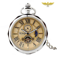 Montre à gousset lune